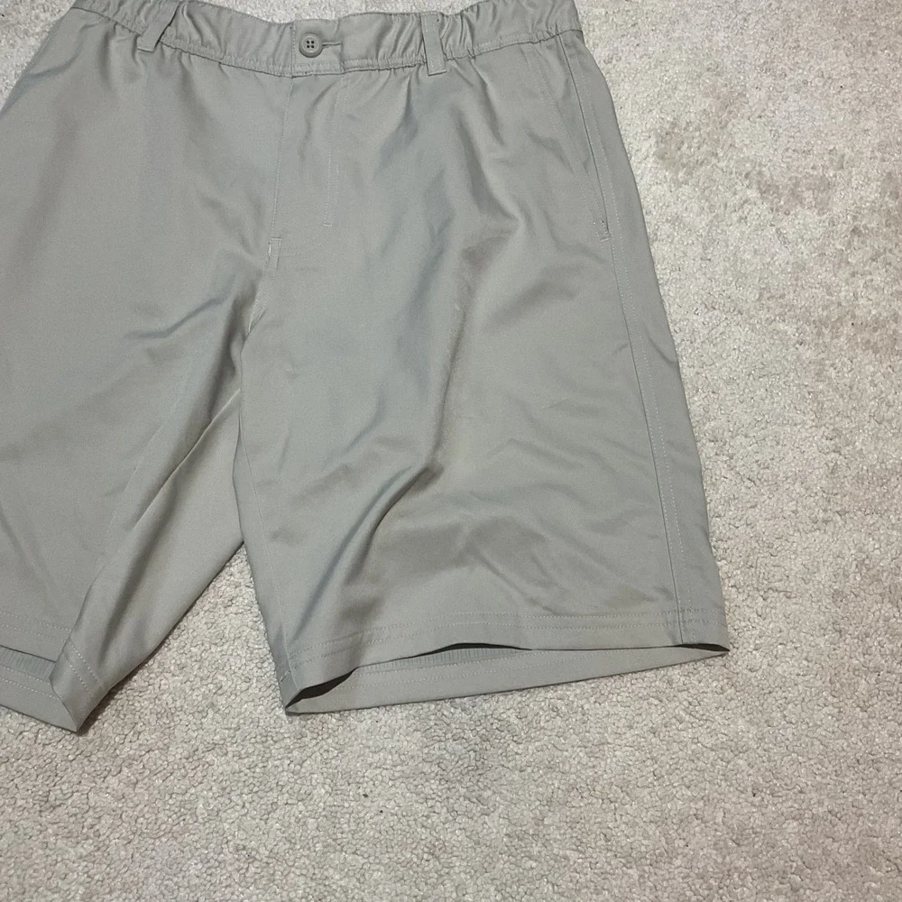 Columbia Regular Fit Shorts Men's 34x44 Khaki Tan Performance Outdoor Hiking Fis
